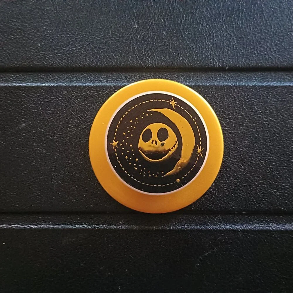 Spinpop Black/Gold Nightmare Before Christmas Magnetic Pop Socket